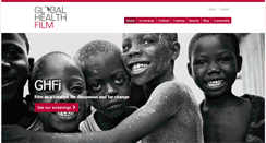 Desktop Screenshot of globalhealthfilm.org